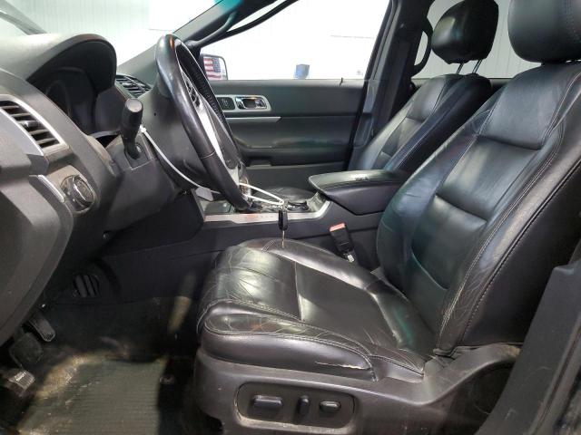 1FM5K8D82EGB14249 - 2014 FORD EXPLORER XLT CHARCOAL photo 7