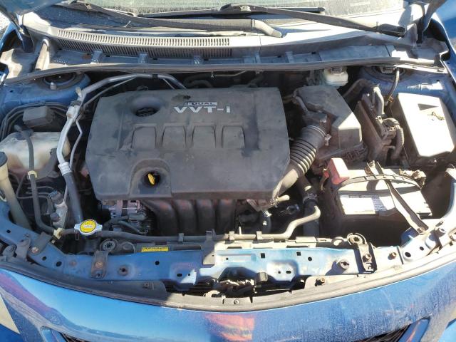 1NXBU40EX9Z038918 - 2009 TOYOTA COROLLA BASE Mavi foto 11