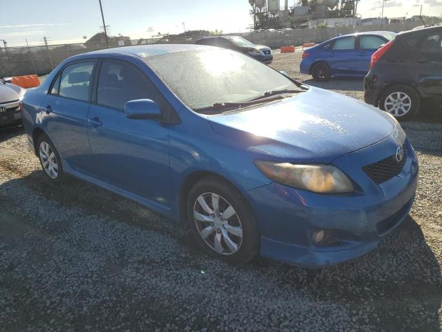 1NXBU40EX9Z038918 - 2009 TOYOTA COROLLA BASE Mavi foto 4