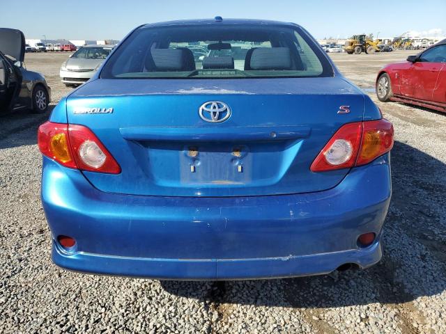 1NXBU40EX9Z038918 - 2009 TOYOTA COROLLA BASE Mavi foto 6