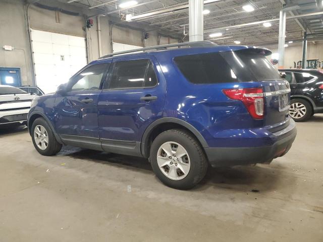 1FM5K7B89DGB93219 - 2013 FORD EXPLORER ლურჯი ფოტო 2