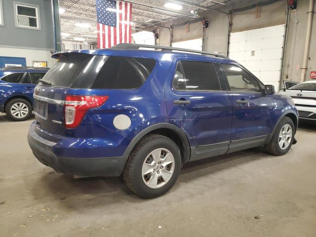 1FM5K7B89DGB93219 - 2013 FORD EXPLORER ლურჯი ფოტო 3
