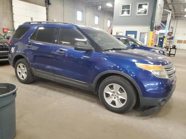 1FM5K7B89DGB93219 - 2013 FORD EXPLORER ლურჯი ფოტო 4