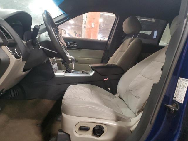 1FM5K7B89DGB93219 - 2013 FORD EXPLORER ლურჯი ფოტო 7
