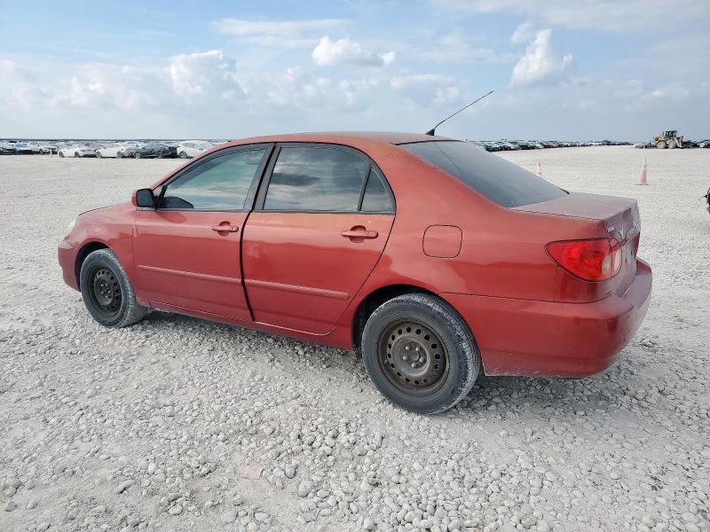 1NXBR32E76Z703424 - 2006 TOYOTA COROLLA CE RED photo 2