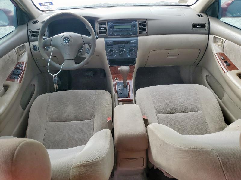 1NXBR32E76Z703424 - 2006 TOYOTA COROLLA CE RED photo 8
