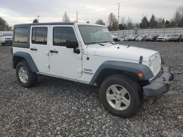 1C4BJWDG8DL506261 - 2013 JEEP WRANGLER U SPORT თეთრი ფოტო 4