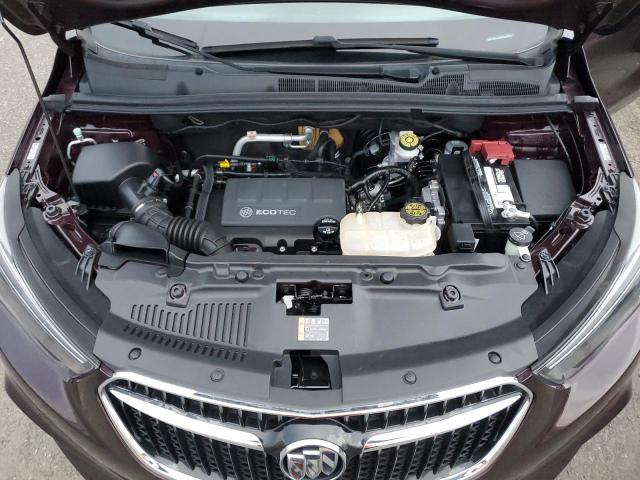 KL4CJASB0JB702155 - 2018 BUICK ENCORE PREFERRED Մանուշակագույն լուսանկար 12