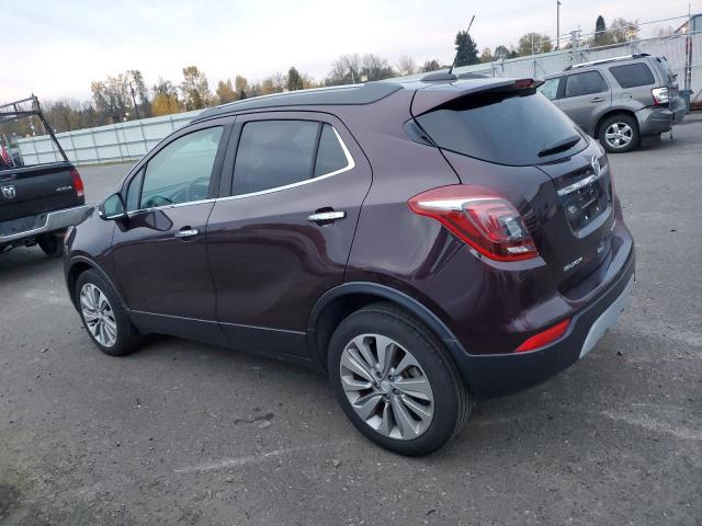 KL4CJASB0JB702155 - 2018 BUICK ENCORE PREFERRED Մանուշակագույն լուսանկար 2