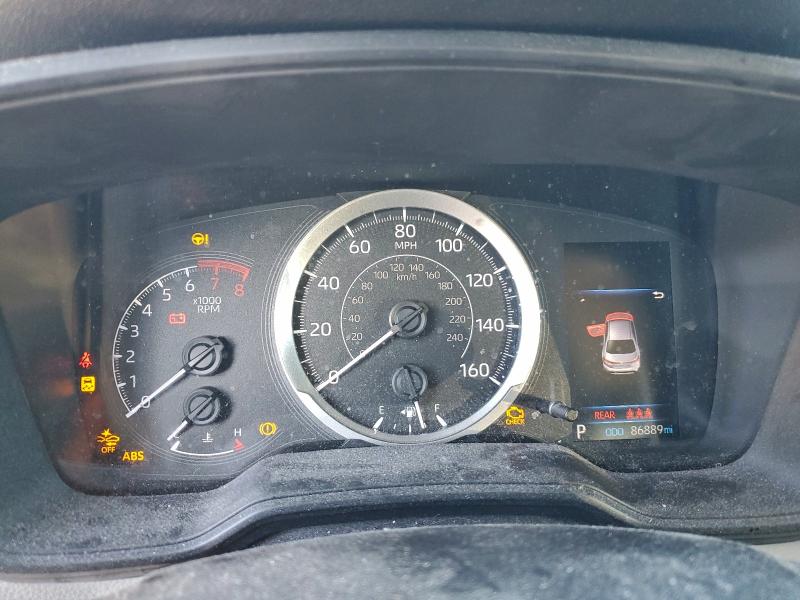 JTDEPRAE8LJ114598 - 2020 TOYOTA COROLLA LE BLACK photo 9