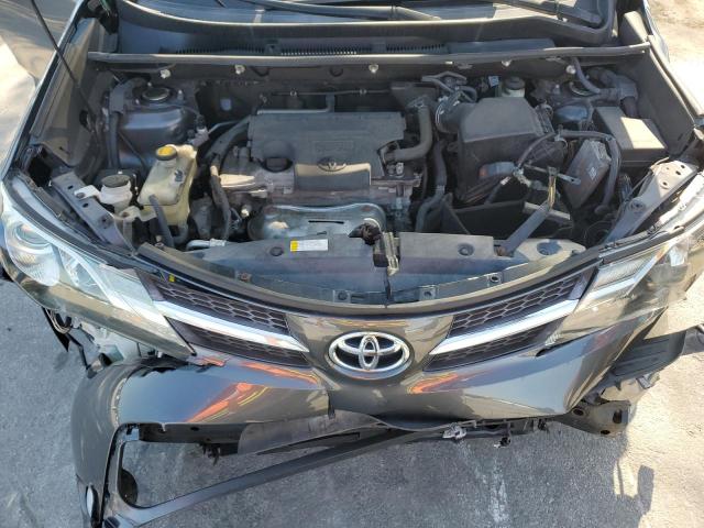 2T3RFREV2FW247572 - 2015 TOYOTA RAV4 XLE 灰色 照片 12