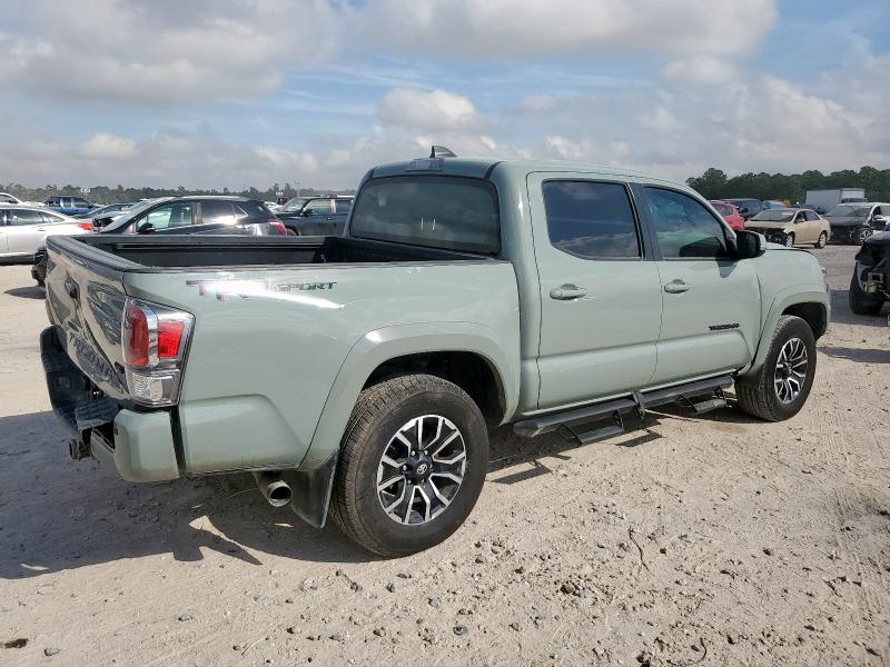 3TYAZ5CN6PT034759 - 2023 TOYOTA TACOMA DOUBLE CAB GREEN photo 3