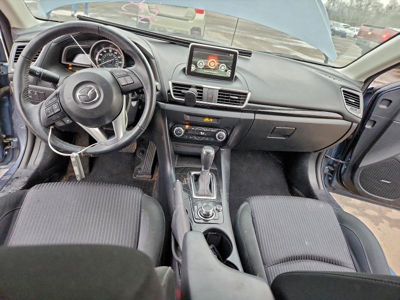 3MZBM1L7XFM192753 - 2015 MAZDA 3 TOURING Көк фото 8