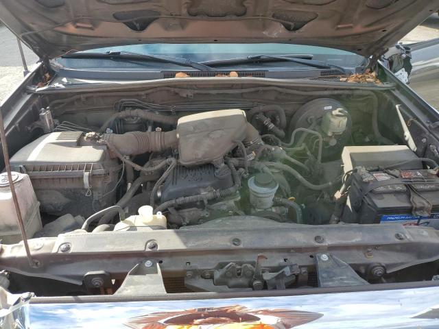 5TFJX4GN2FX045983 - 2015 TOYOTA TACOMA DOUBLE CAB PRERUNNER GRAY photo 11