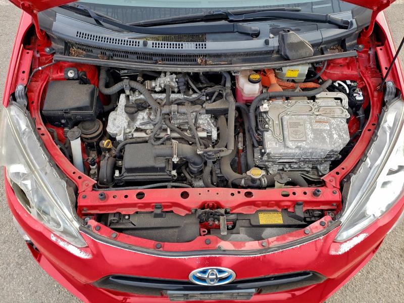 JTDKDTB32F1093743 - 2015 TOYOTA PRIUS C Rouge photo 11