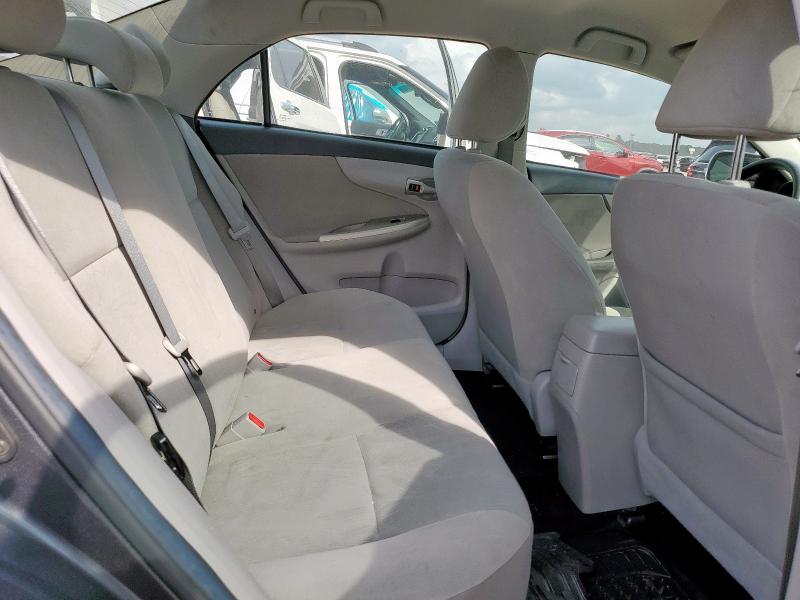 2T1BU4EE2BC638168 - 2011 TOYOTA COROLLA BASE Gris photo 10