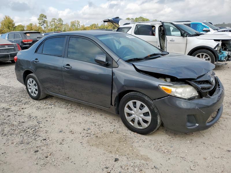 2T1BU4EE2BC638168 - 2011 TOYOTA COROLLA BASE Gris photo 4