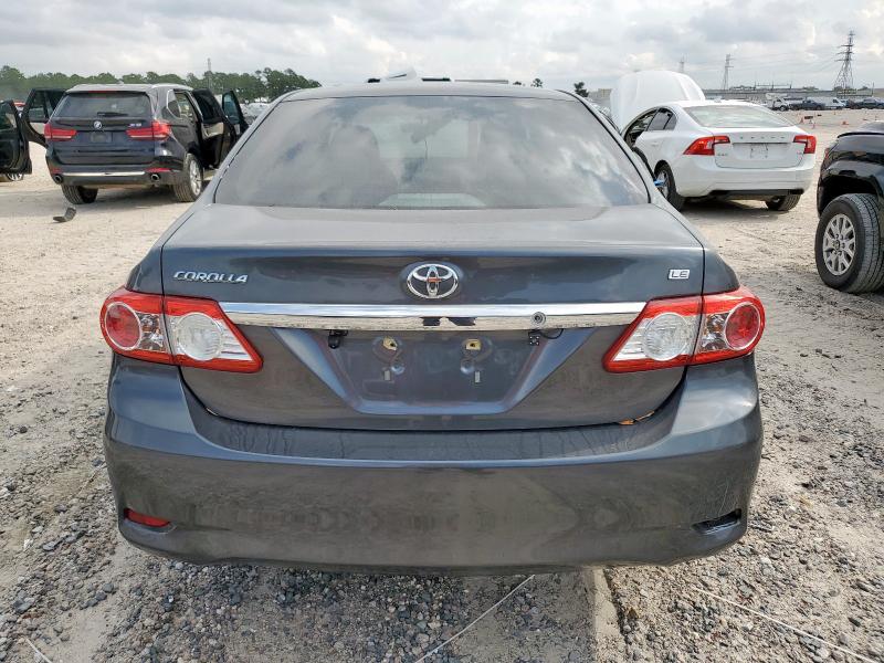 2T1BU4EE2BC638168 - 2011 TOYOTA COROLLA BASE Gris photo 6