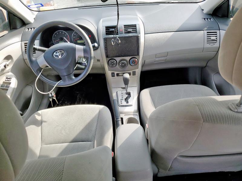 2T1BU4EE2BC638168 - 2011 TOYOTA COROLLA BASE Gris photo 8