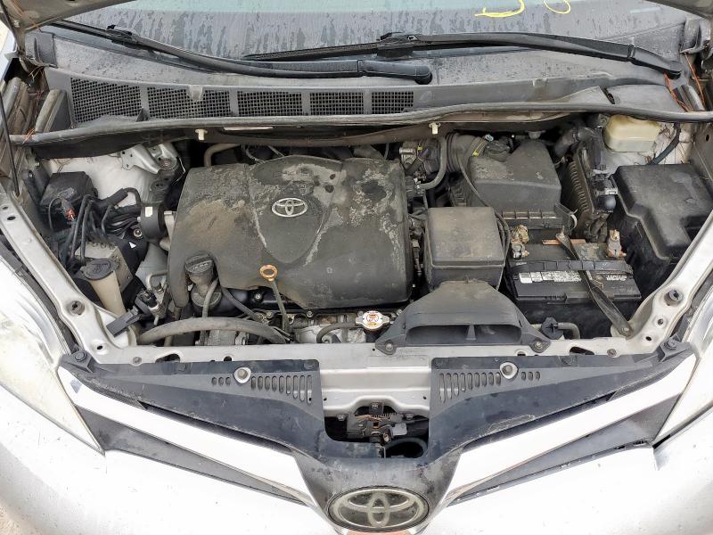 5TDKZ3DC3KS976374 - 2019 TOYOTA SIENNA LE BLUE photo 12