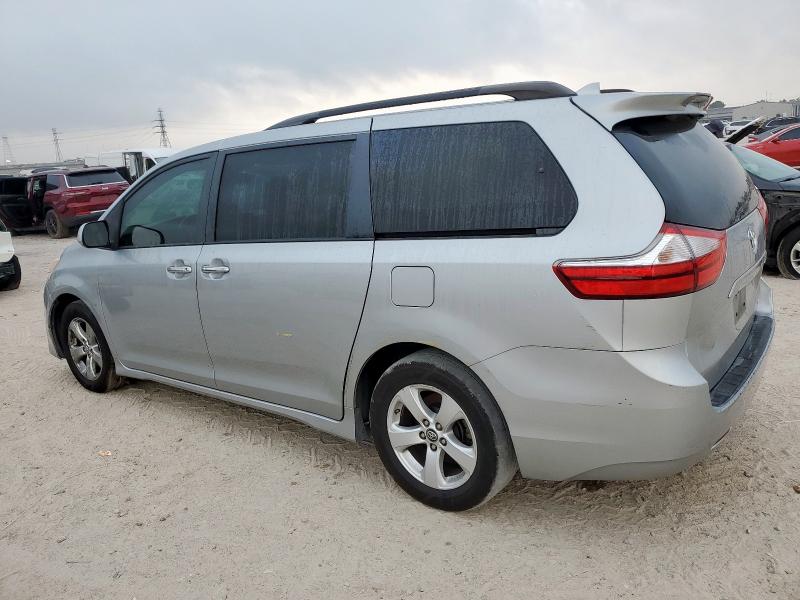 5TDKZ3DC3KS976374 - 2019 TOYOTA SIENNA LE BLUE photo 2