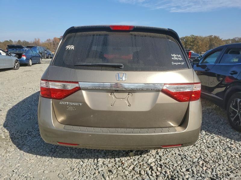 5FNRL5H23DB047435 - 2013 HONDA ODYSSEY LX TAN photo 6