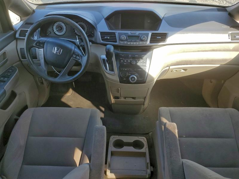 5FNRL5H23DB047435 - 2013 HONDA ODYSSEY LX TAN photo 8