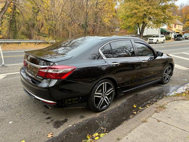1HGCR2F50HA073622 - 2017 HONDA ACCORD SPORT BLACK photo 4