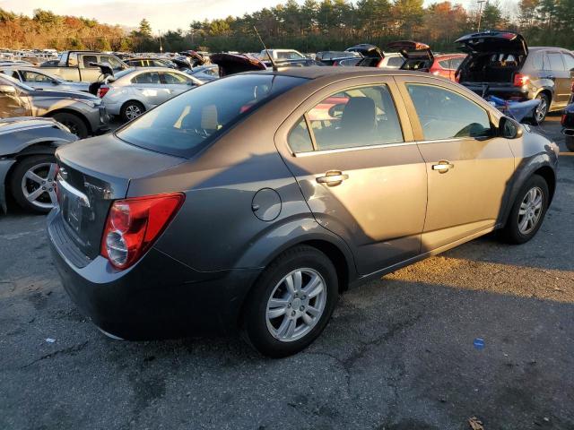 1G1JC5SH3D4160313 - 2013 CHEVROLET SONIC LT Сұр фото 3