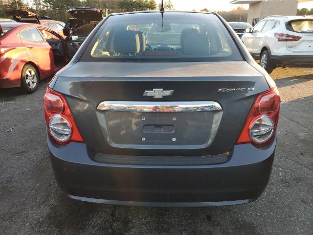 1G1JC5SH3D4160313 - 2013 CHEVROLET SONIC LT Сұр фото 6