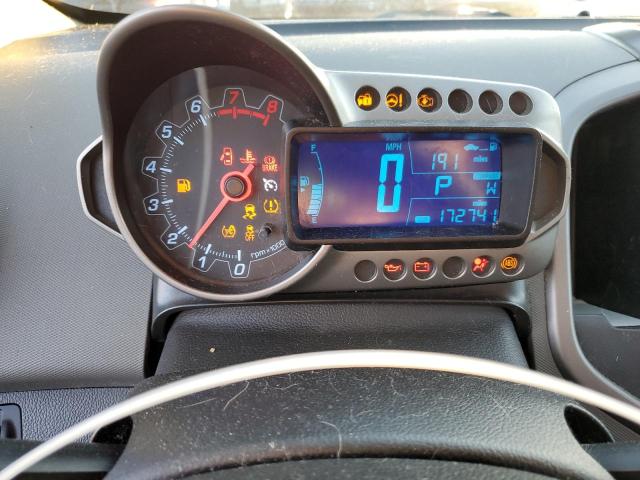 1G1JC5SH3D4160313 - 2013 CHEVROLET SONIC LT Сұр фото 9