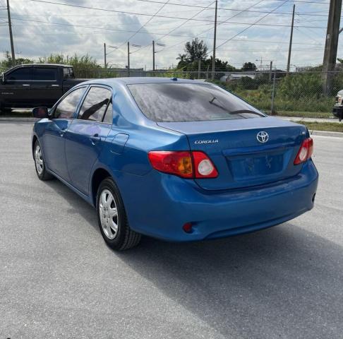 1NXBU4EE8AZ293175 - 2010 TOYOTA CAROLLA BASE 蓝色 照片 3