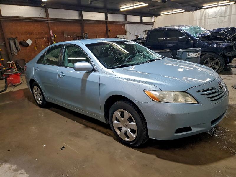 4T1BE46K99U837941 - 2009 TOYOTA CAMRY BASE BLUE photo 4