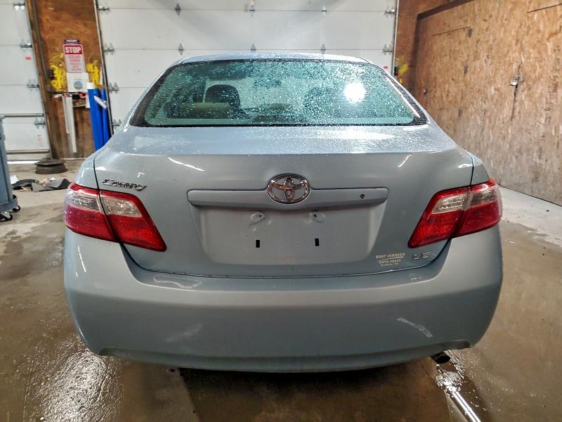 4T1BE46K99U837941 - 2009 TOYOTA CAMRY BASE BLUE photo 6