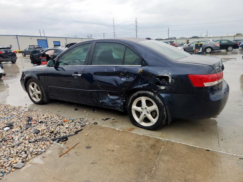 5NPET46FX7H241786 - 2007 HYUNDAI SONATA GL BLUE photo 2