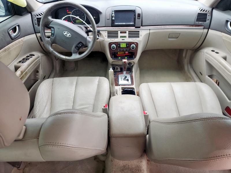 5NPET46FX7H241786 - 2007 HYUNDAI SONATA GL BLUE photo 8