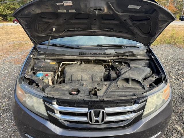 5FNRL5H45FB022153 - 2015 HONDA ODYSSEY EX GRAY photo 8