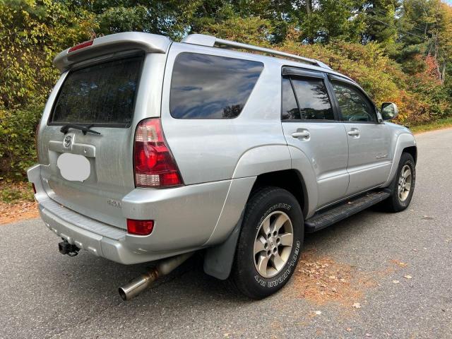 JTEBU14R640042203 - 2004 TOYOTA 4RUNNER SR5 SILVER photo 4