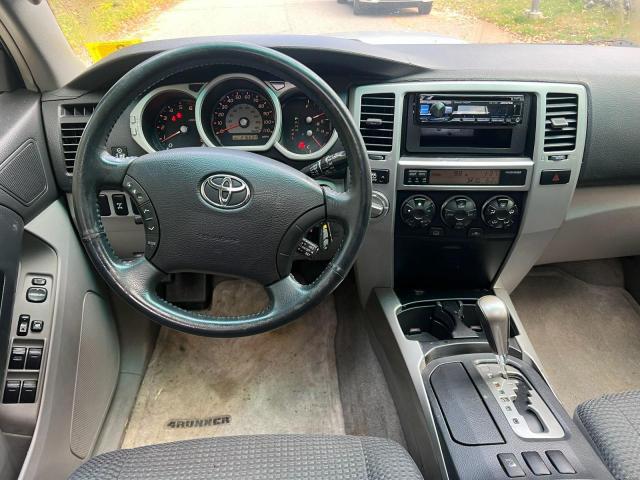 JTEBU14R640042203 - 2004 TOYOTA 4RUNNER SR5 SILVER photo 9