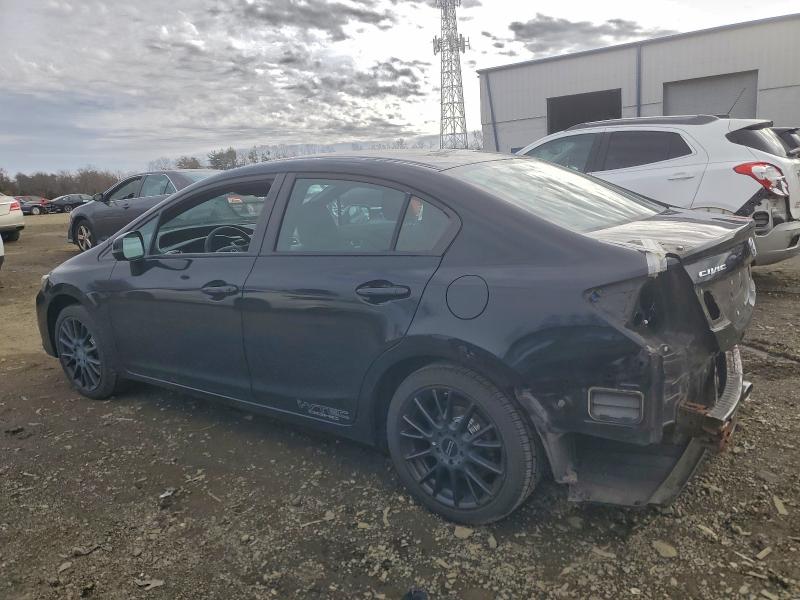 2HGFB6E56DH708915 - 2013 HONDA CIVIC SI BLACK photo 2