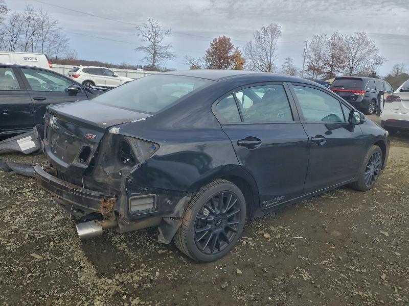 2HGFB6E56DH708915 - 2013 HONDA CIVIC SI BLACK photo 3