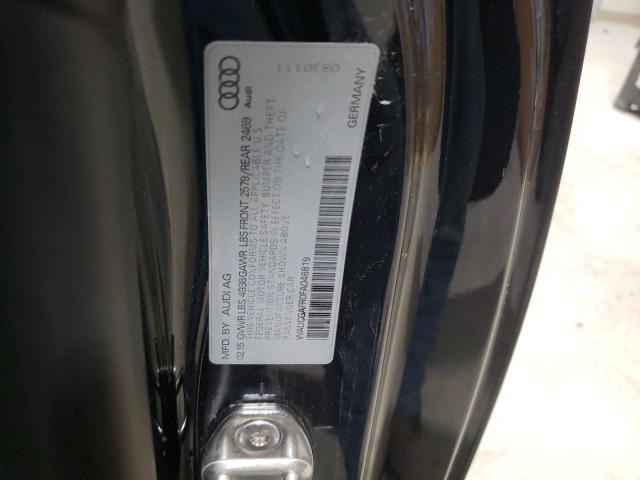 WAUCGAFR0FA046819 - 2015 AUDI S5 PREMIUM PLUS BLUE photo 12