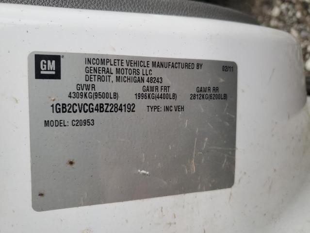 1GB2CVCG4BZ284192 - 2011 CHEVROLET SILVERADO C2500 HEAVY DUTY WHITE photo 13