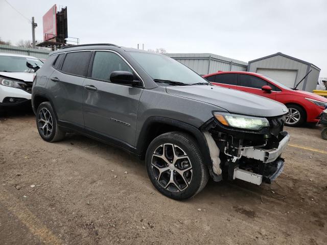 3C4NJDBN9RT604147 - 2024 JEEP COMPASS LATITUDE ნაცრისფერი ფოტო 4