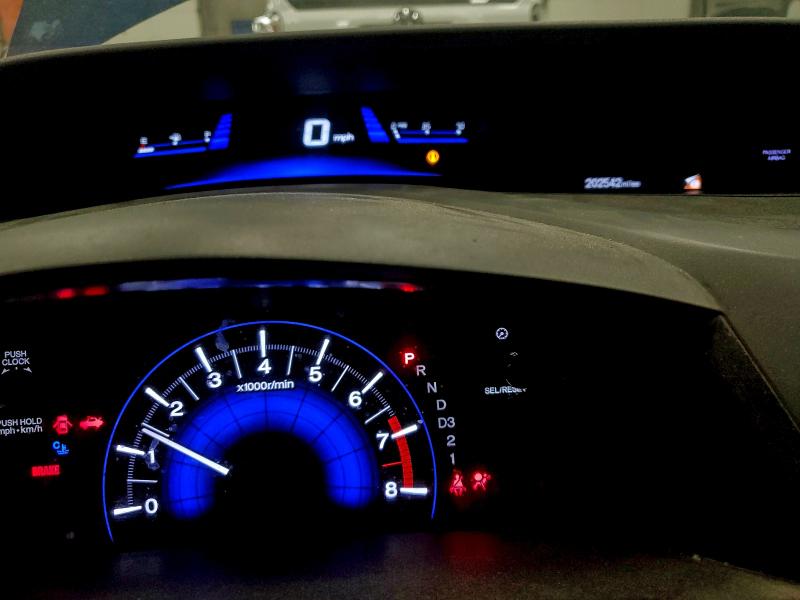 19XFB2F55CE031646 - 2012 HONDA CIVIC LX Կապույտ լուսանկար 9