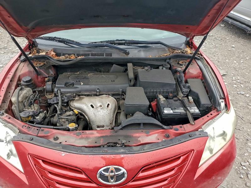 4T4BE46K69R107992 - 2009 TOYOTA CAMRY BASE RED photo 11