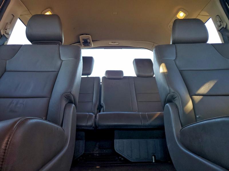 5FNRL5H66EB092230 - 2014 HONDA ODYSSEY EXL WHITE photo 10