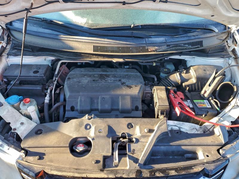 5FNRL5H66EB092230 - 2014 HONDA ODYSSEY EXL WHITE photo 12