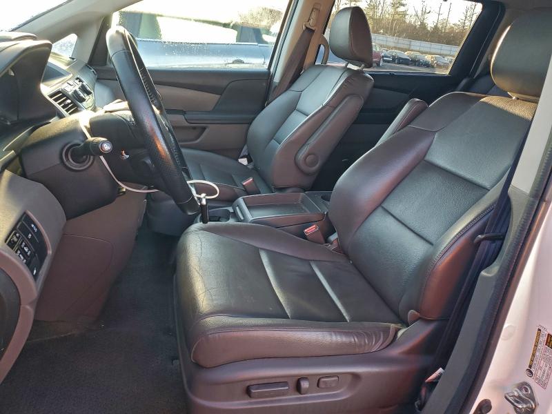 5FNRL5H66EB092230 - 2014 HONDA ODYSSEY EXL WHITE photo 7