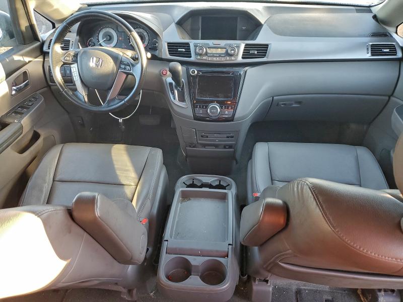 5FNRL5H66EB092230 - 2014 HONDA ODYSSEY EXL WHITE photo 8